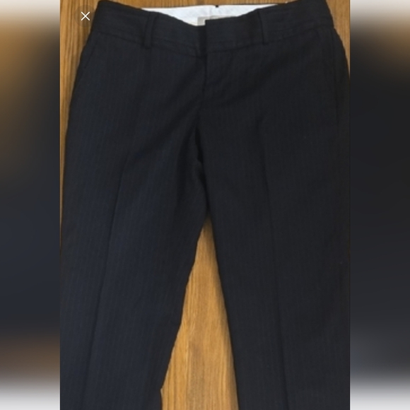 Banana Republic Pinstripe Trousers - Picture 2 of 11